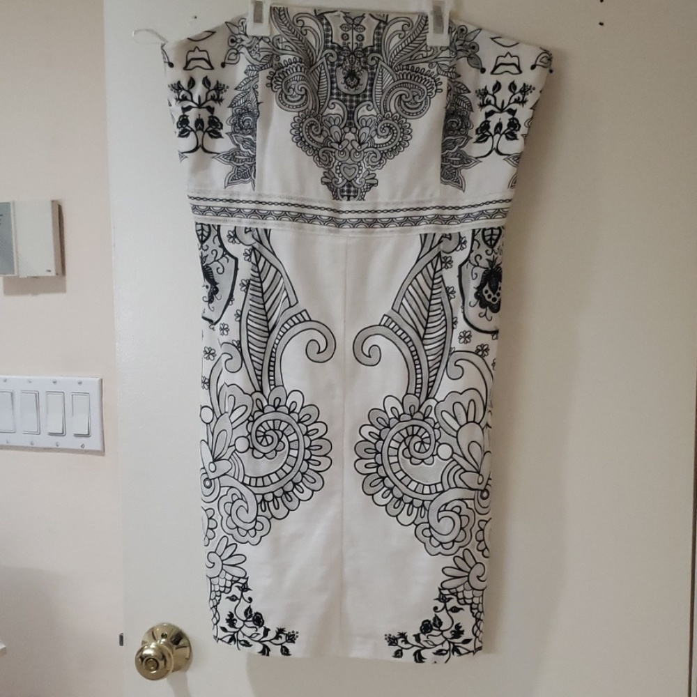 Black and white dress